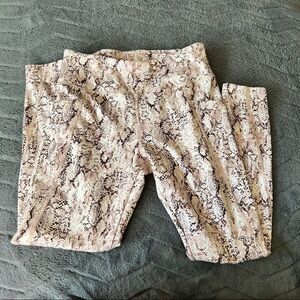 Jockey animal print leggings​